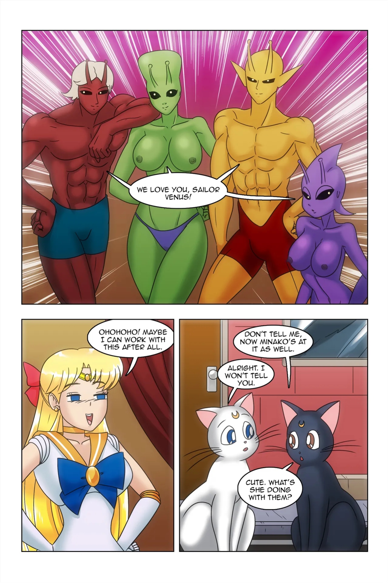 [wadevezecha] Turning the Tables (Sailor Moon)