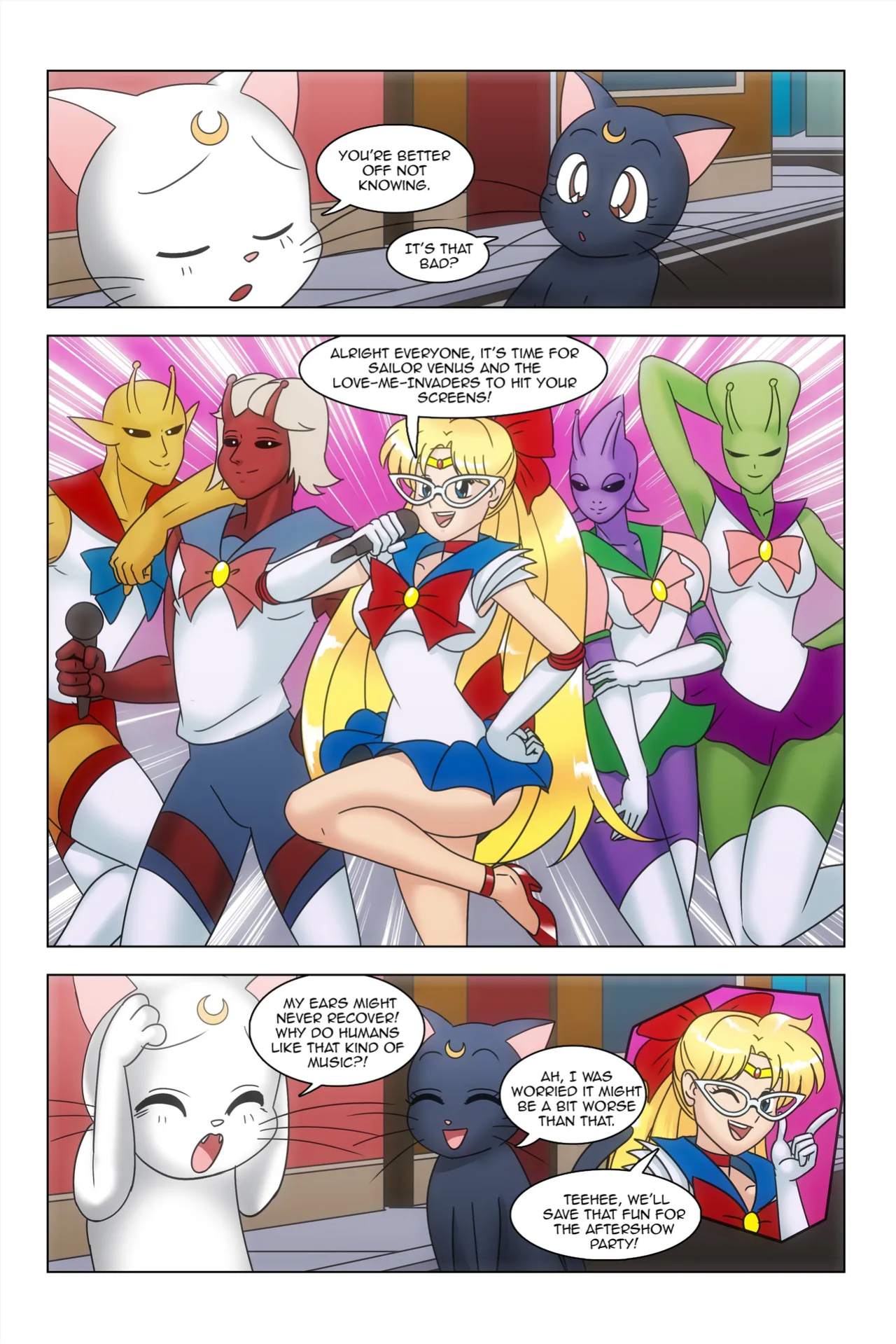 [wadevezecha] Turning the Tables (Sailor Moon)