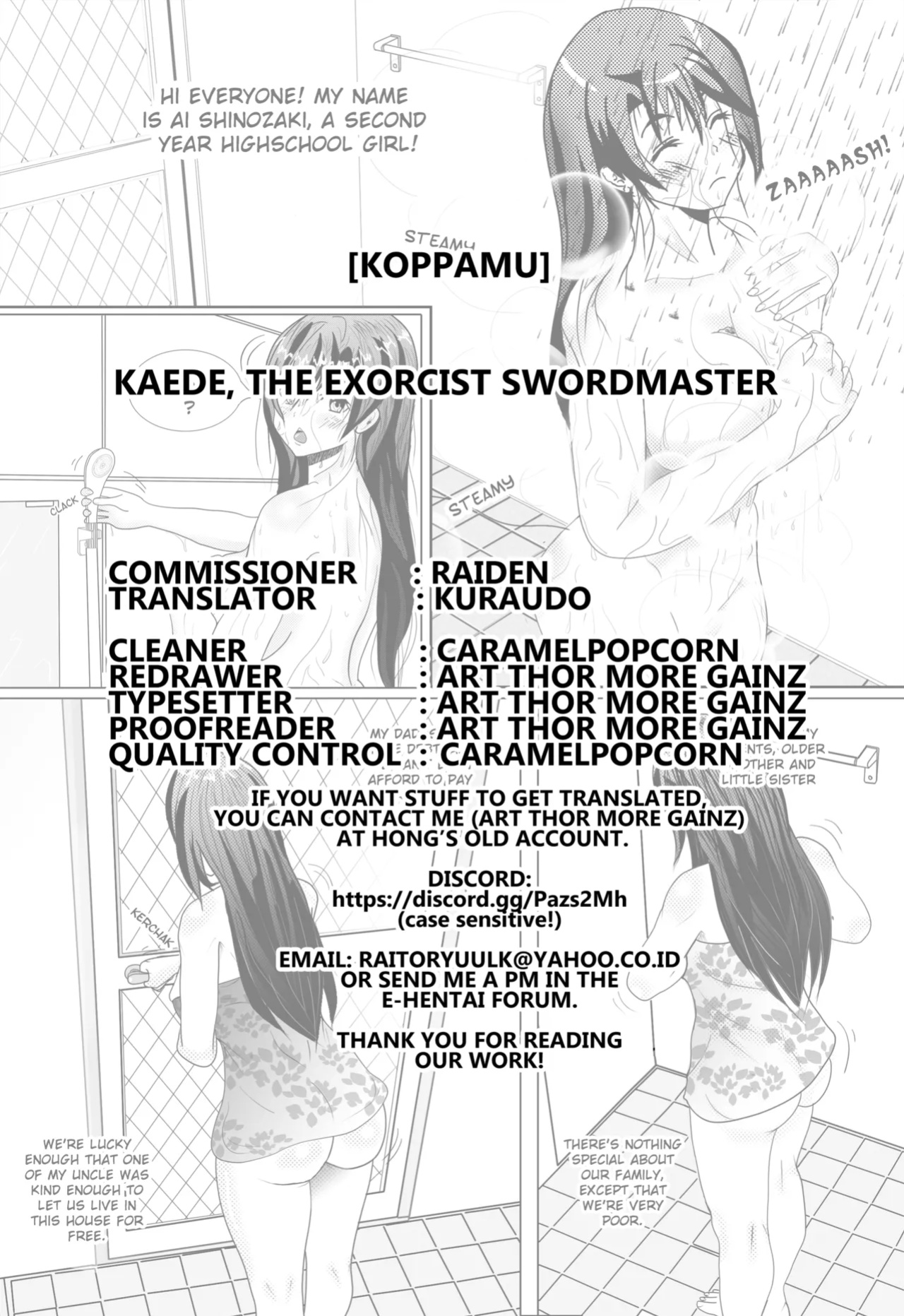 [Koppamu] Kaede, The Exorcist Swordmaster [Kuraudo]