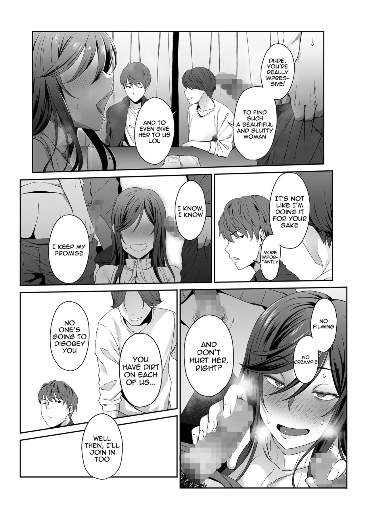[Yareba Dekiru Ko.] Hitozuma Omocha -Danna ni mo, Musuko ni mo Mesetsukete, Keibetsusaretai- | Married Woman Toy - I want to be despised by my husband and son [meganekun_tl]