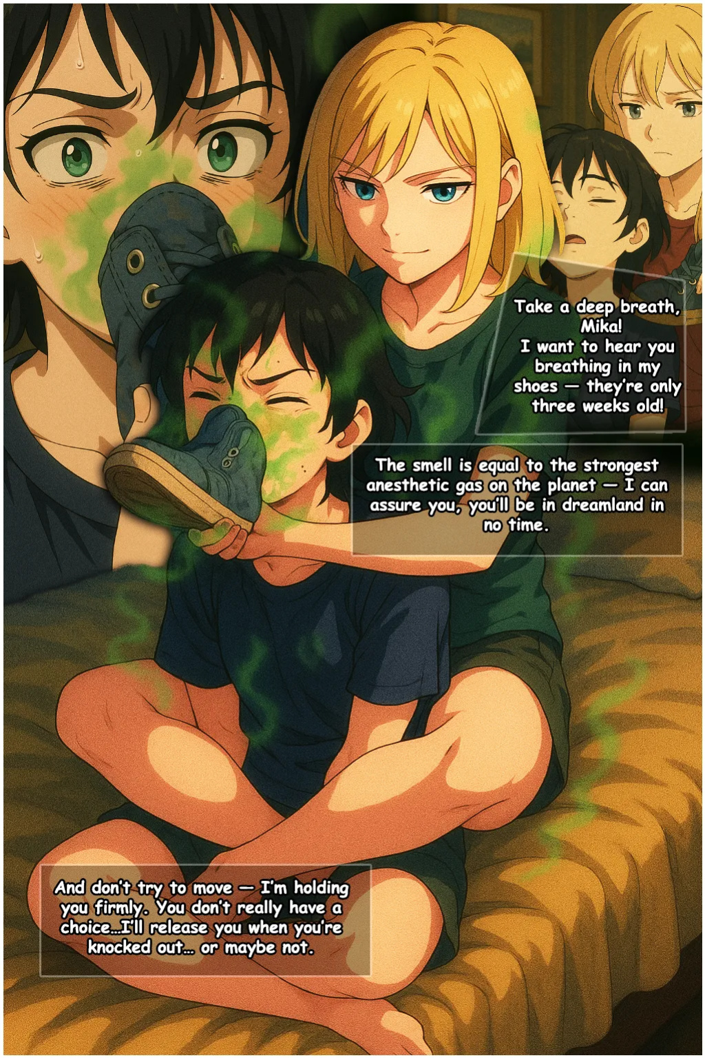 Dawofwar Caption smell fetish