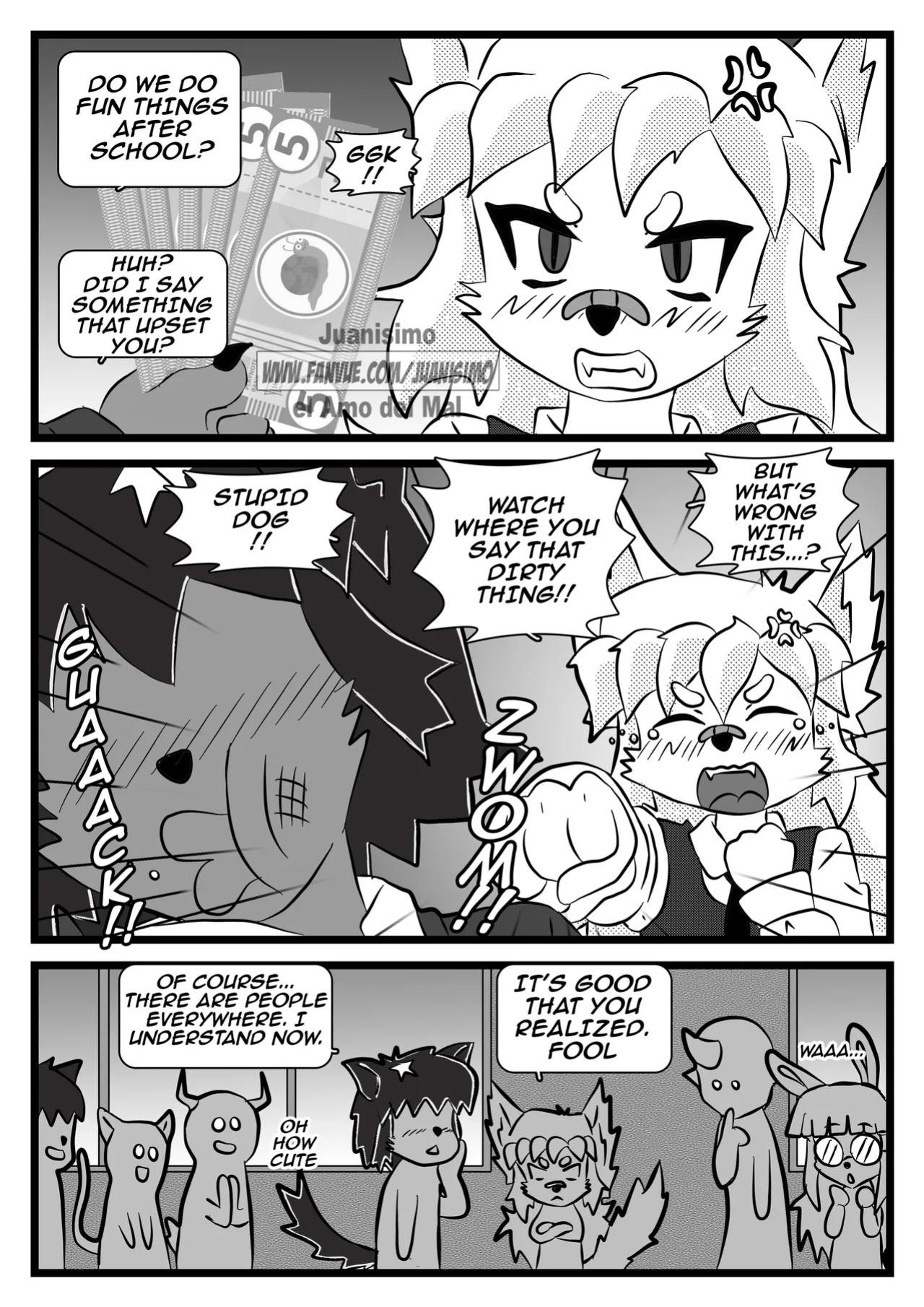 CUTE FOX GIRL'S ANTICS