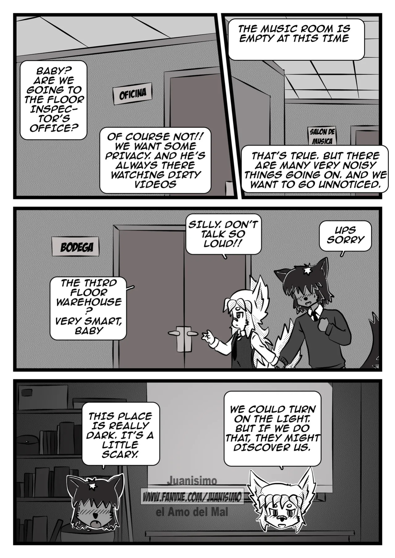 CUTE FOX GIRL'S ANTICS