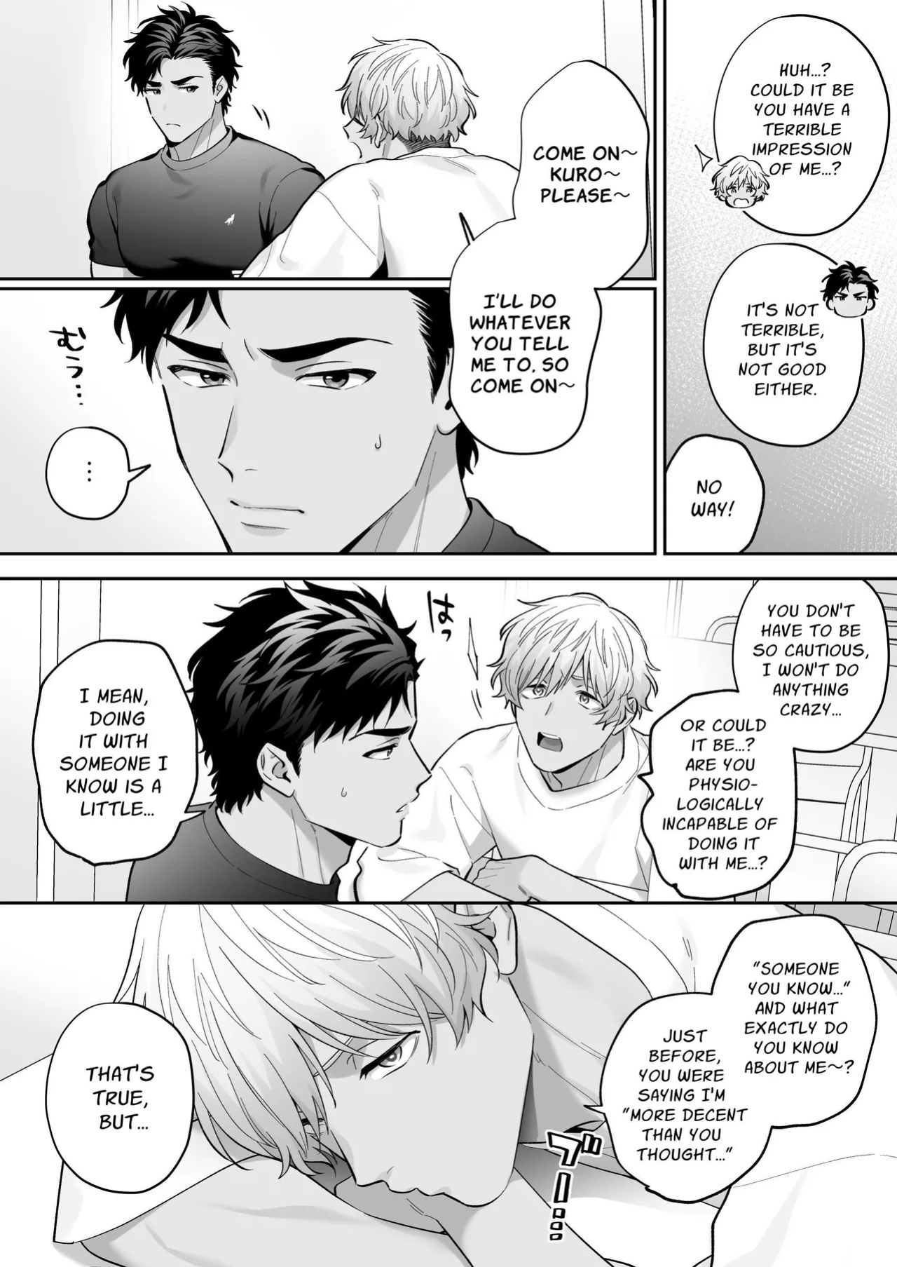 Shiro-Kuro Sex: ~Two Bottoms Tried Clothed Sex~ [FKRfactory (FKR)]