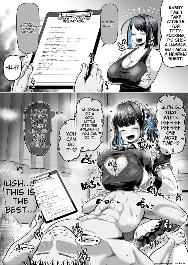 [Moriya (Tenkomori)] This is the story of how she came to love titjobs!