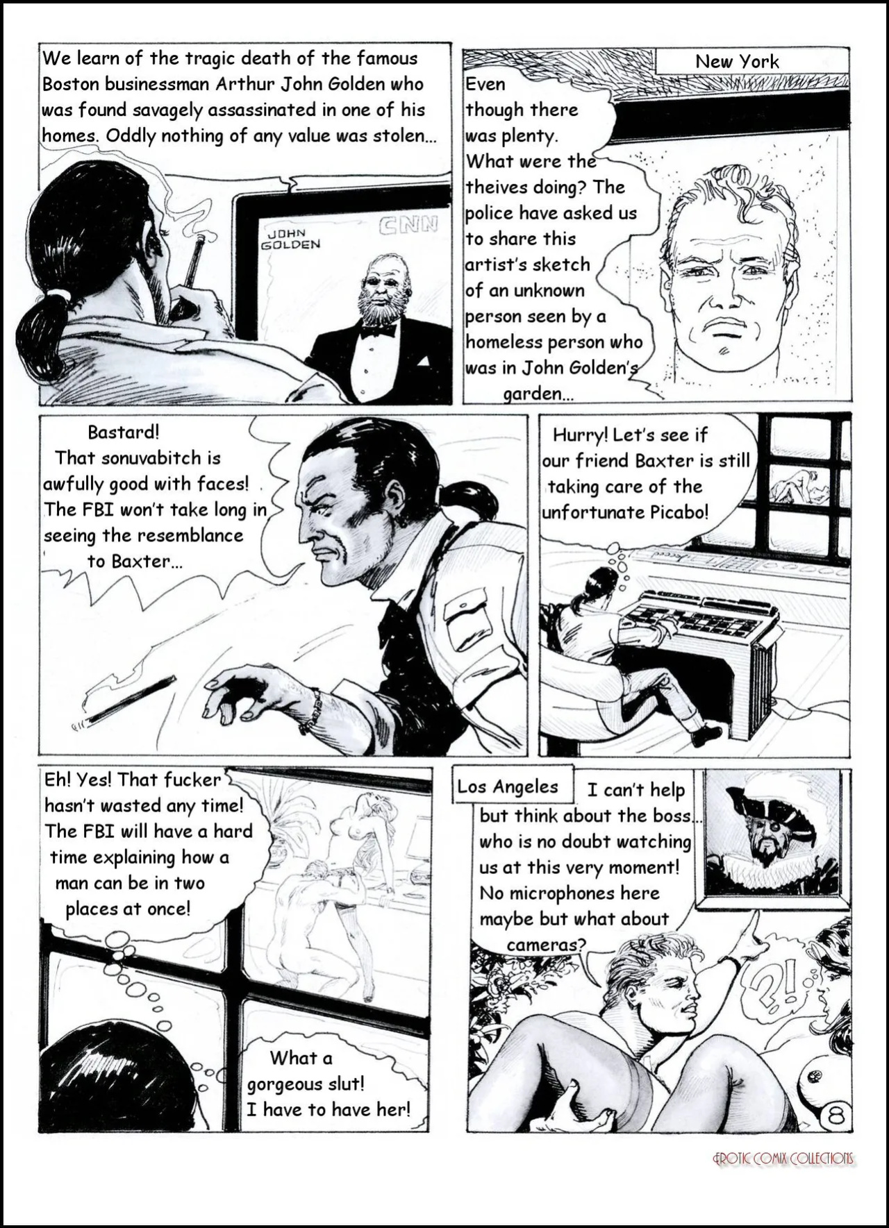 [Bédé Adult 278] Pierre Dupuis - Picabo : Strip