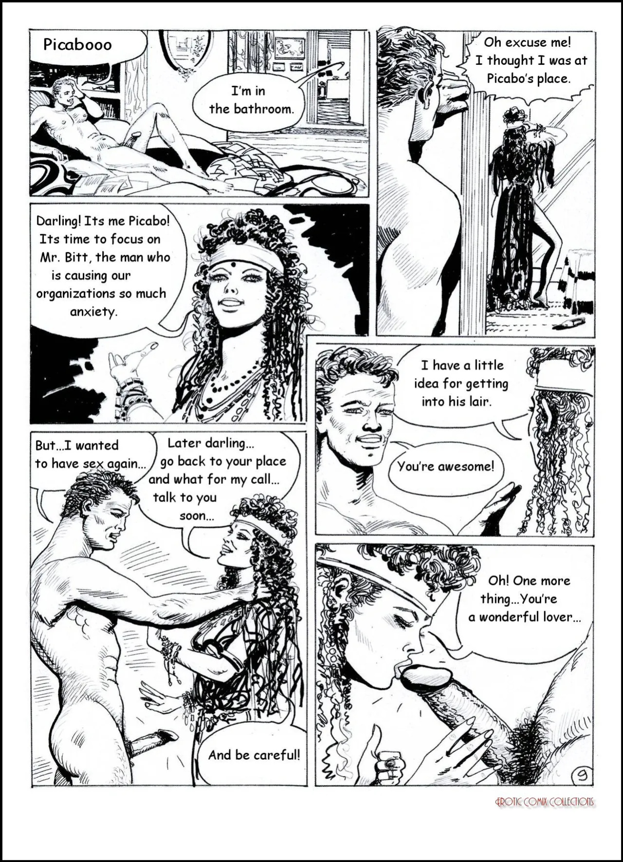 [Bédé Adult 278] Pierre Dupuis - Picabo : Strip