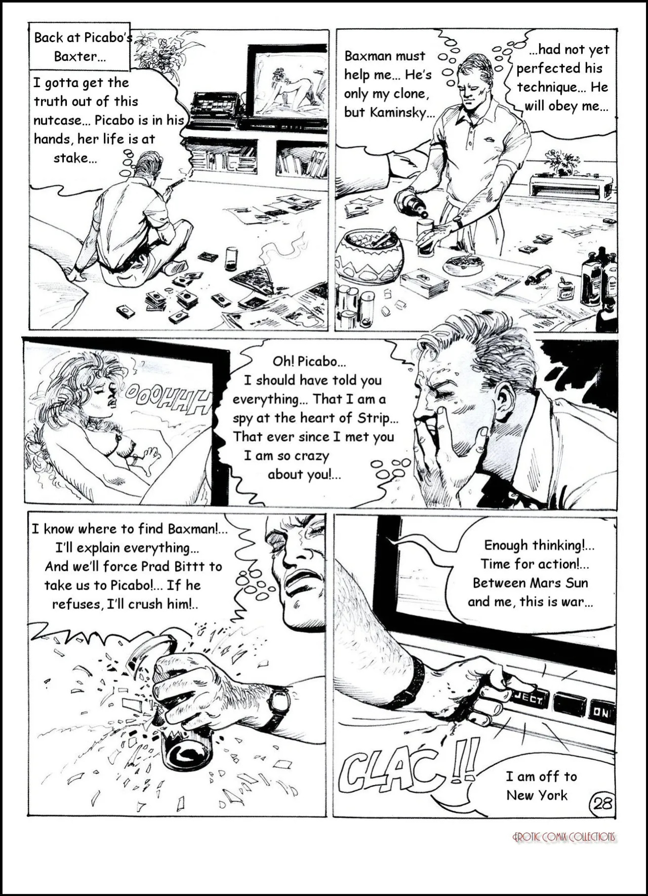 [Bédé Adult 278] Pierre Dupuis - Picabo : Strip