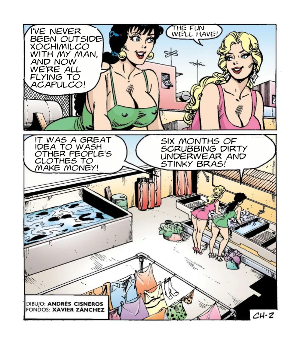 Las Chambeadoras 001 [English Version]