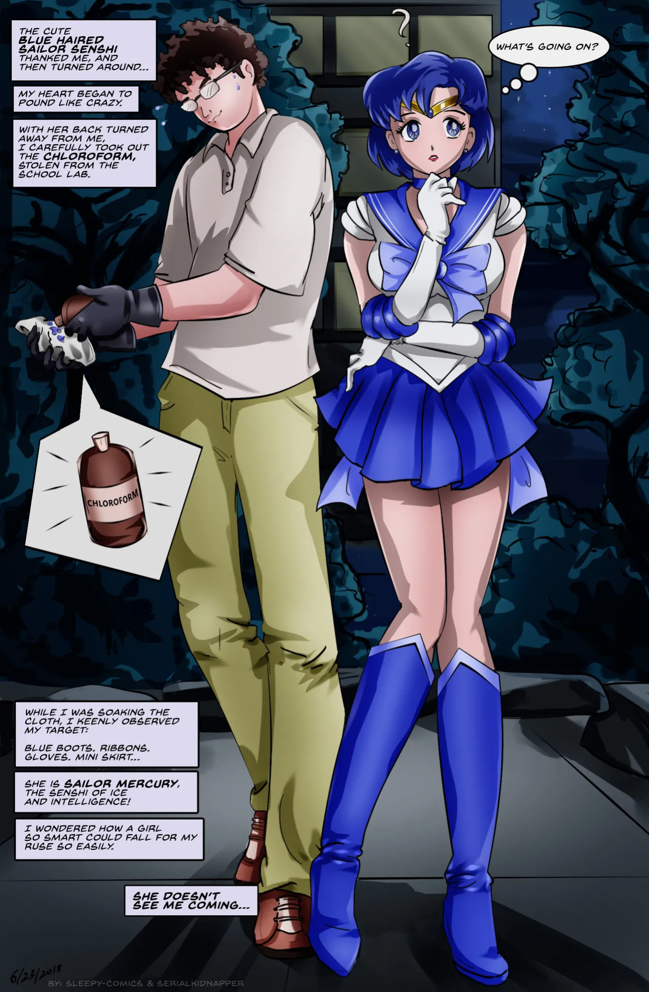 [Sleepy-Comics] Sailor Mercury in: The Youma Bluff