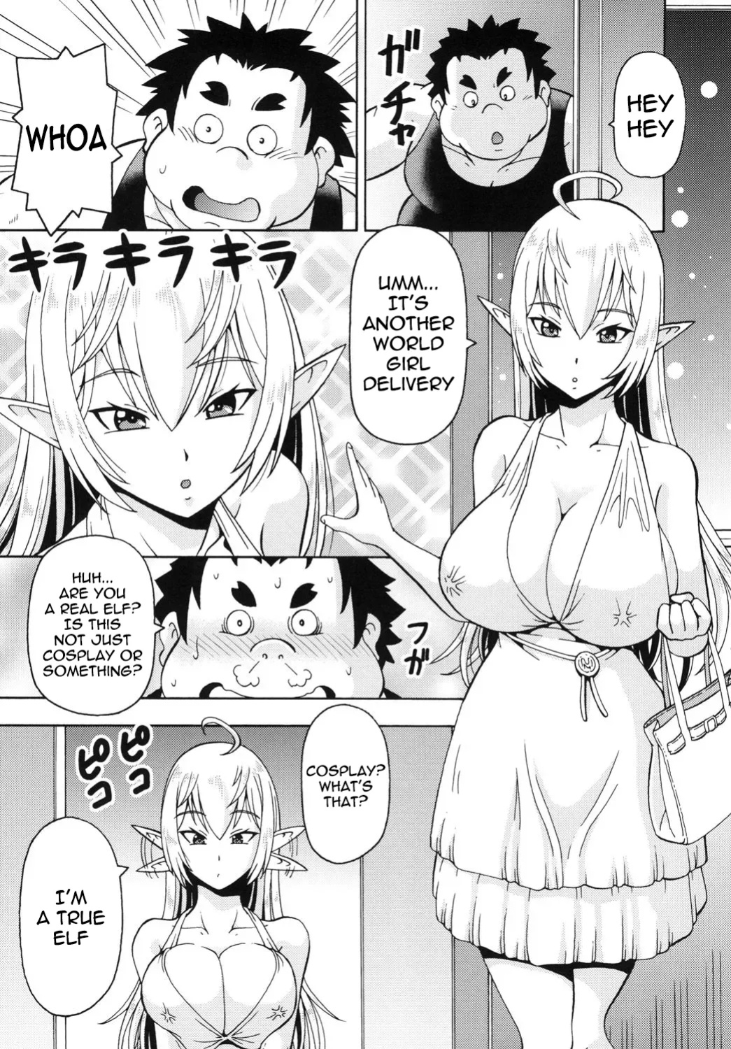 [Toraya (ITOYOKO)] Isekai Fuuzoku Elf-san | Elf-san from another world [meganekun_tl]
