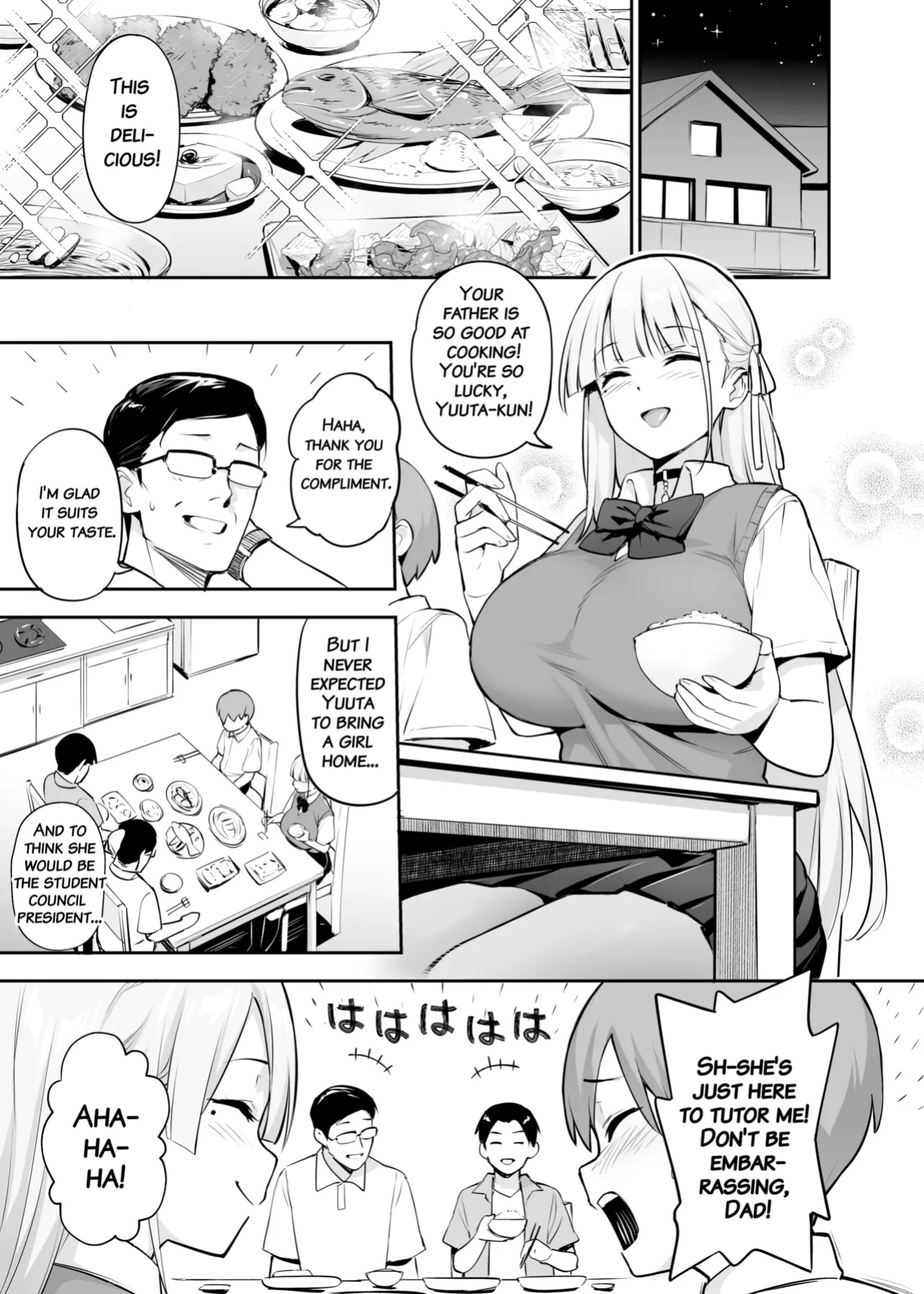 [TRY] Akogare no Seitokaichou ga Kyonyuu Sugiru Ken 2 | About the Beloved Student President's Huge Tits 2