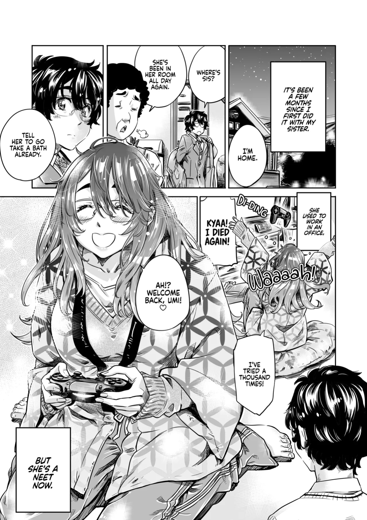 [Burning Shimai (MARUTA)] She's My Oneechan, but She's Just Pampering Me a Bit, so It's Okay 2