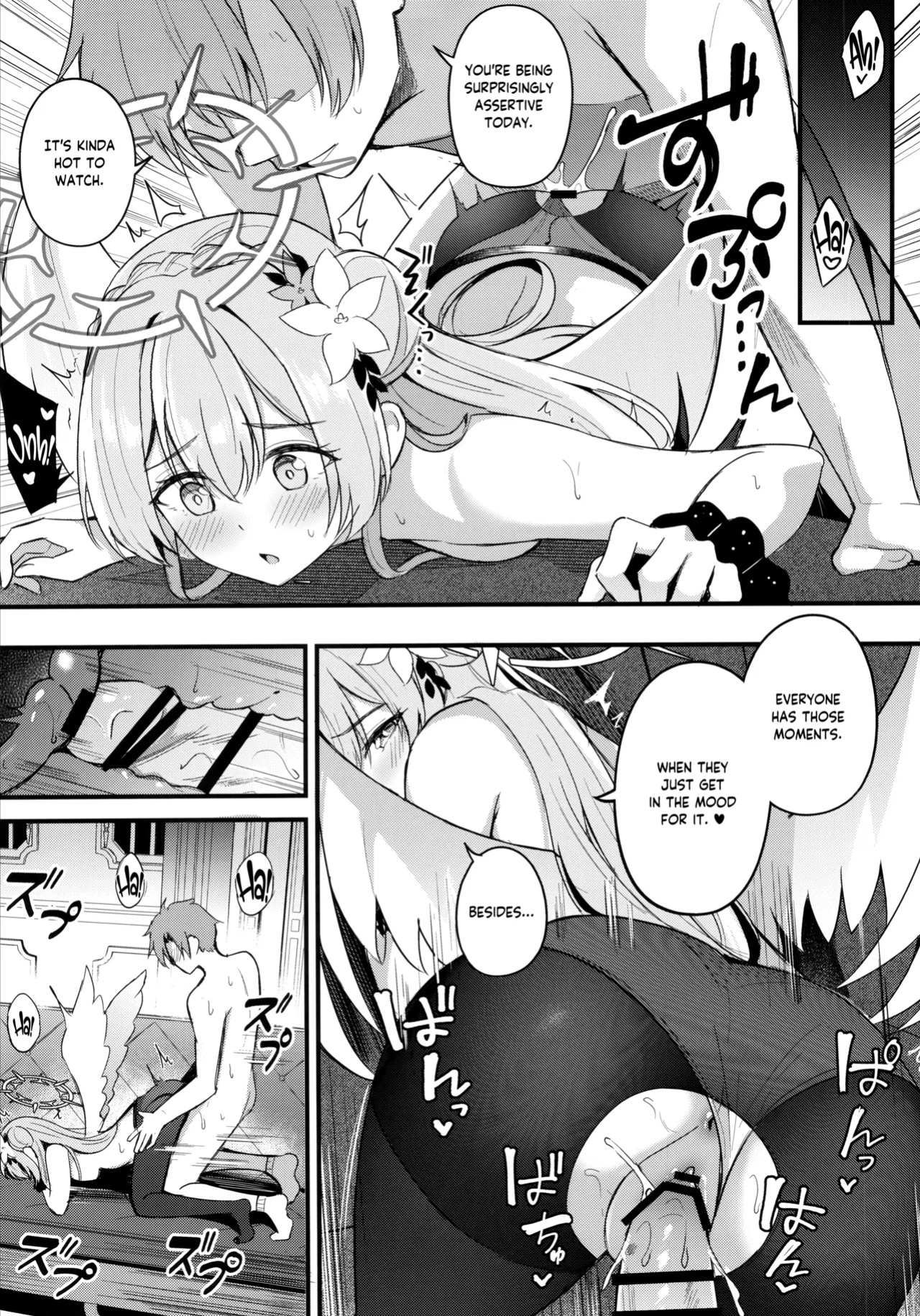(C104) [Koniro Kajitsu (KonKa)] Seifuku o Yogosanaide | Don't get it on the uniform! (Blue Archive) [Tea Party Scans]