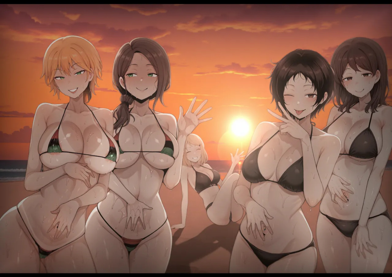 (Fan made) Kokujin no Tenkousei o NTRru "Kanako's Bet" - Full release uncensored! (AI generated)