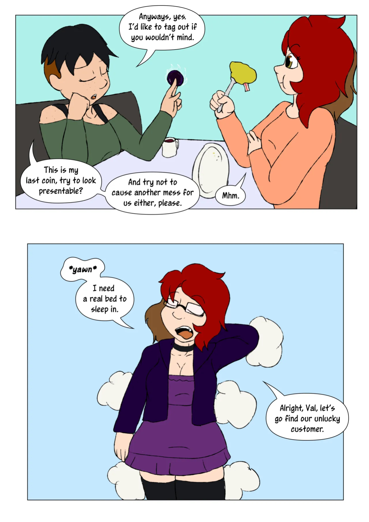 [LariUmbreon] Girl Me! How I Got Turned Into a Girl by a Desperate Succubus!