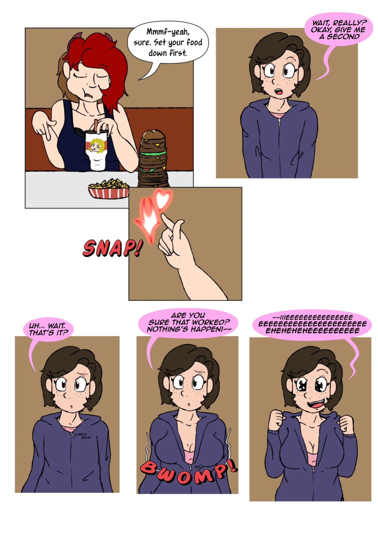[LariUmbreon] Girl Me! How I Got Turned Into a Girl by a Desperate Succubus!