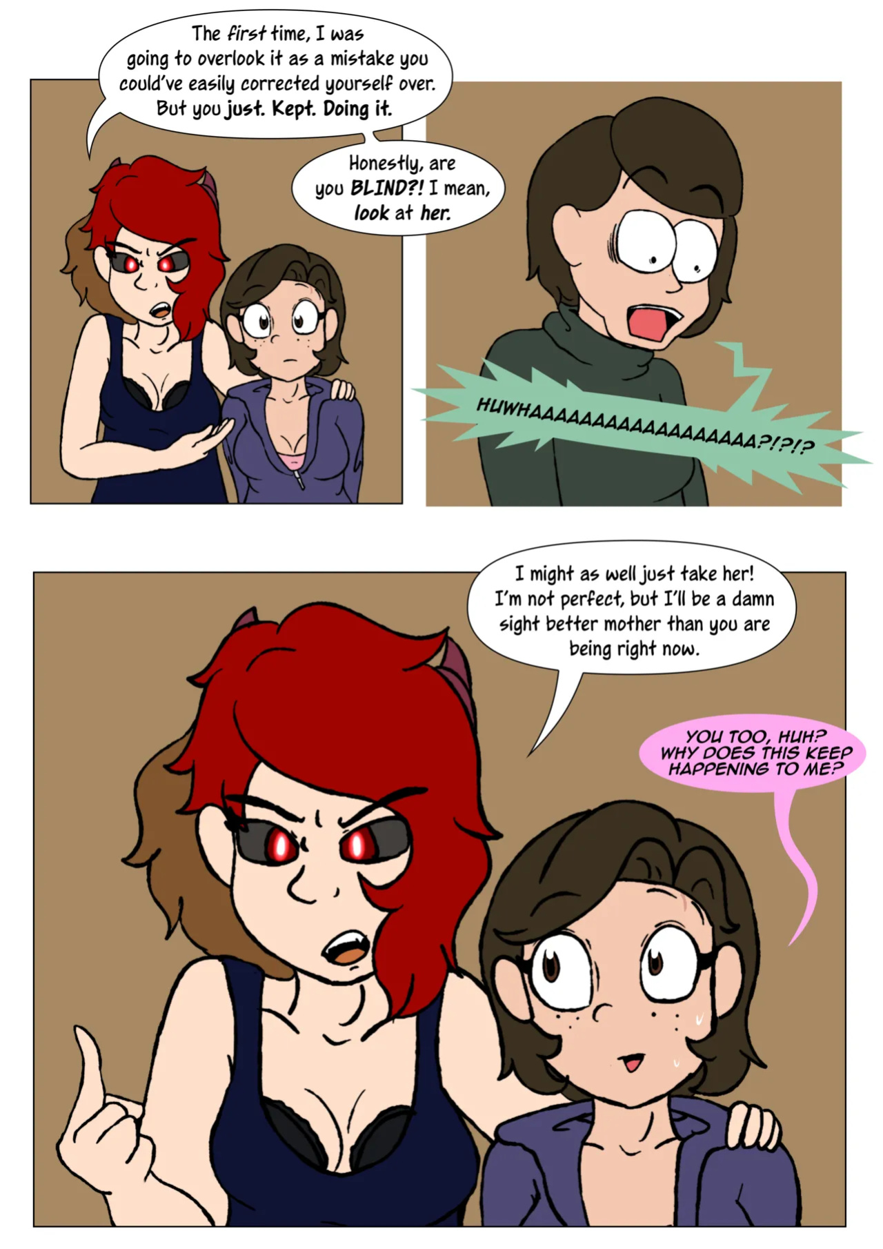 [LariUmbreon] Girl Me! How I Got Turned Into a Girl by a Desperate Succubus!