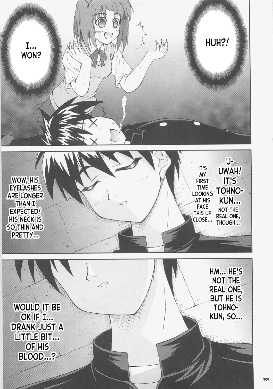(C73) [SEITOKAISHITSU (Akimoto Dai)] Kaiki Gesshoku | Regressive Eclipse (Tsukihime, Fate/stay night) [ianuela]