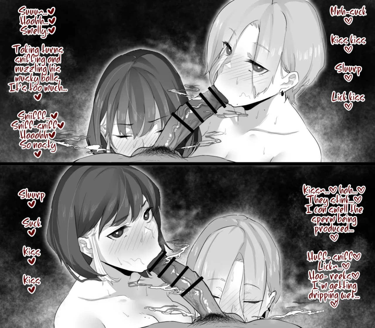 [Kagto] As Lesbians Whose Sex Life is in a Slump and are in Need of New Stimulation, is it Okay for the Scent of Cock to Awaken our Female Instincts?