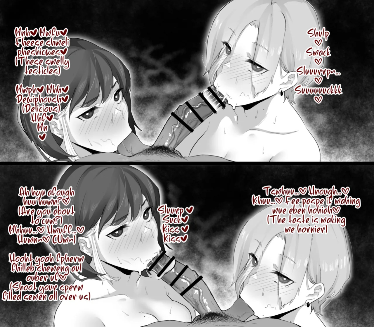 [Kagto] As Lesbians Whose Sex Life is in a Slump and are in Need of New Stimulation, is it Okay for the Scent of Cock to Awaken our Female Instincts?