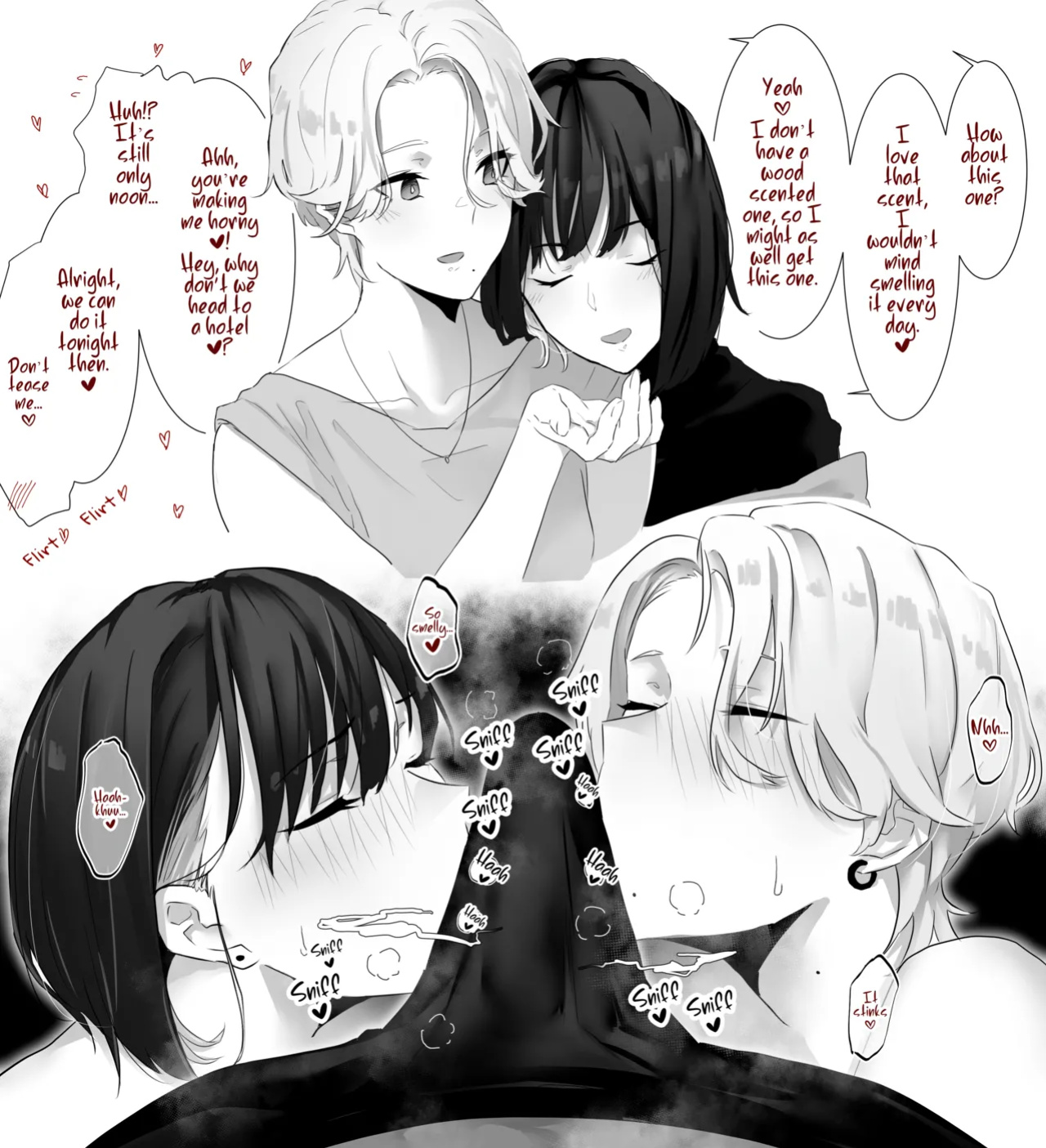 [Kagto] As Lesbians Whose Sex Life is in a Slump and are in Need of New Stimulation, is it Okay for the Scent of Cock to Awaken our Female Instincts?