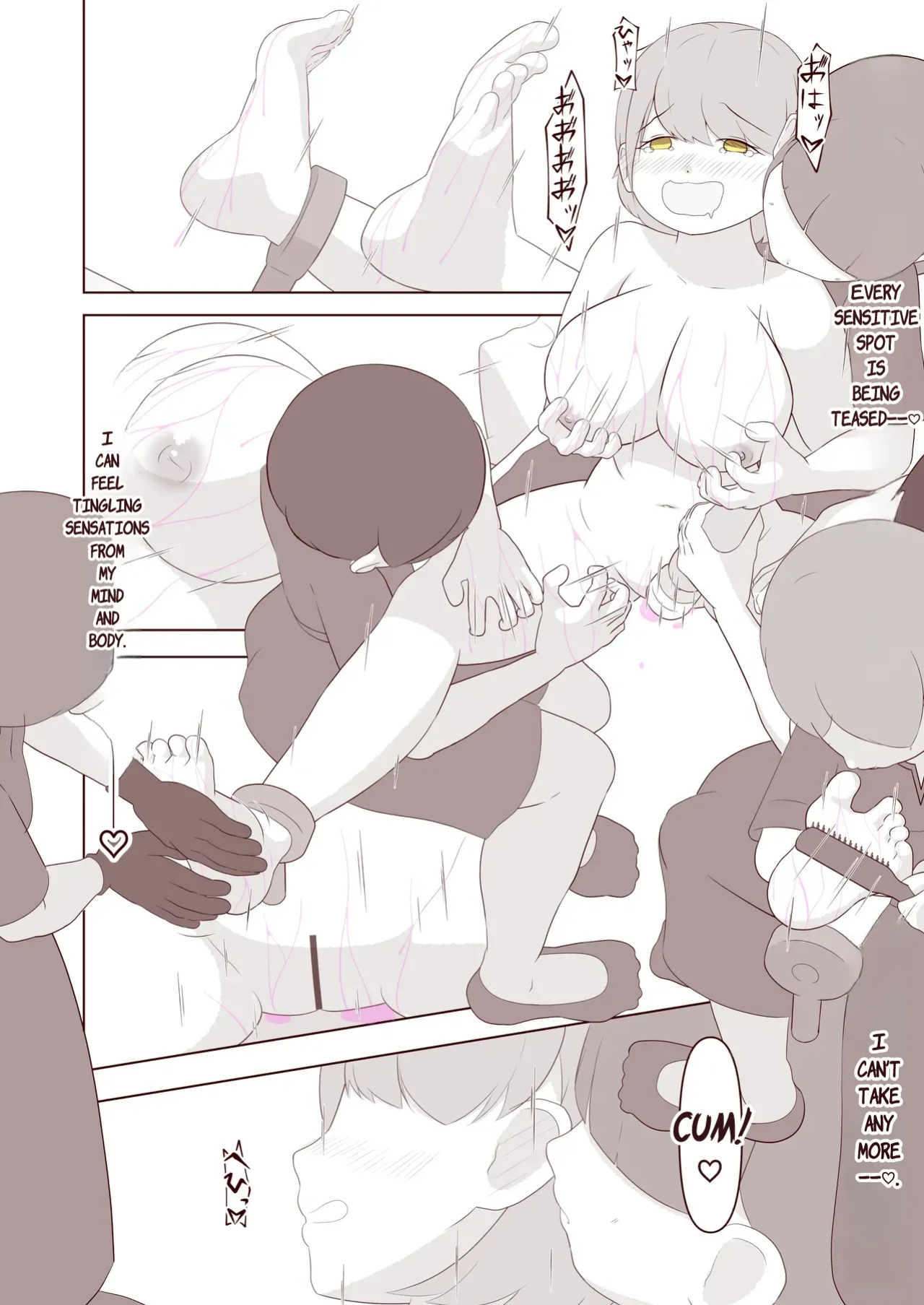[Omonobe] I want to have the soles of my feet tickled!