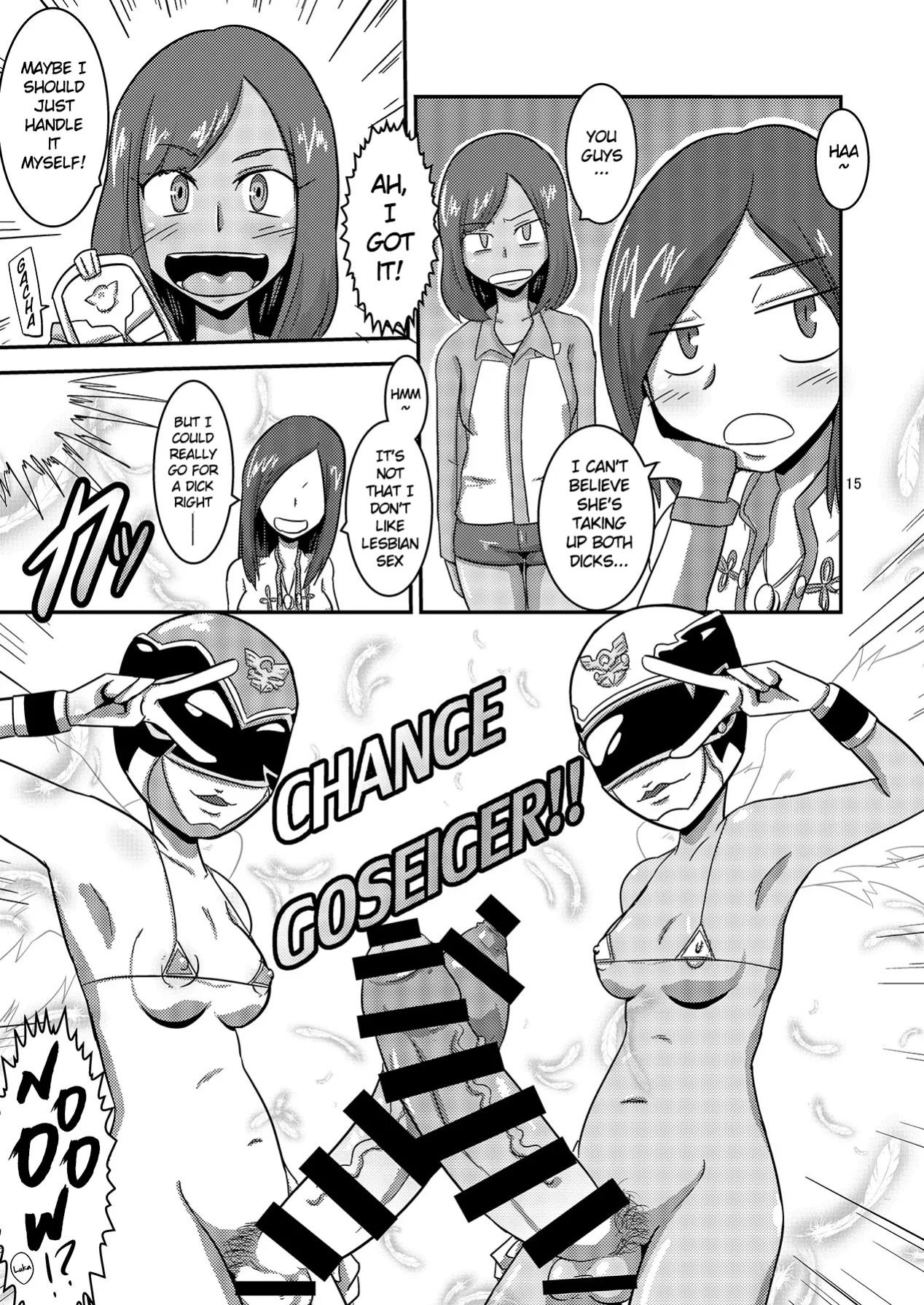 [Mugen Mountain (UltraBuster)] Kaettekita Goukai Bitch! (Kaizoku Sentai Gokaiger)