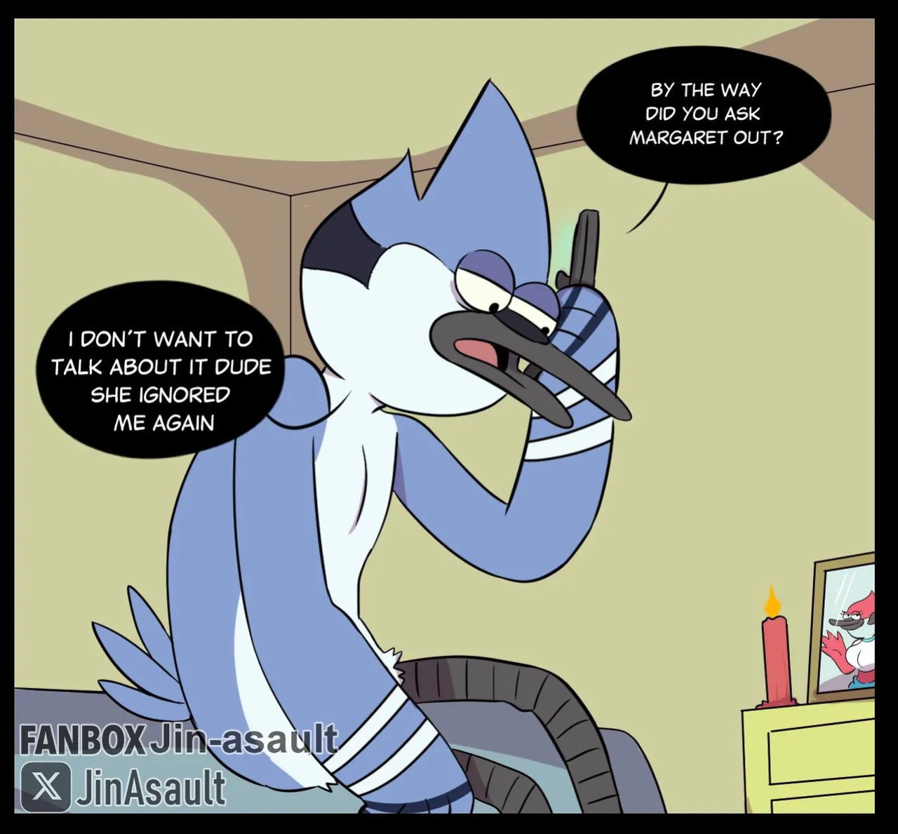 [JinAsault] Mordesimp (Regular Show)