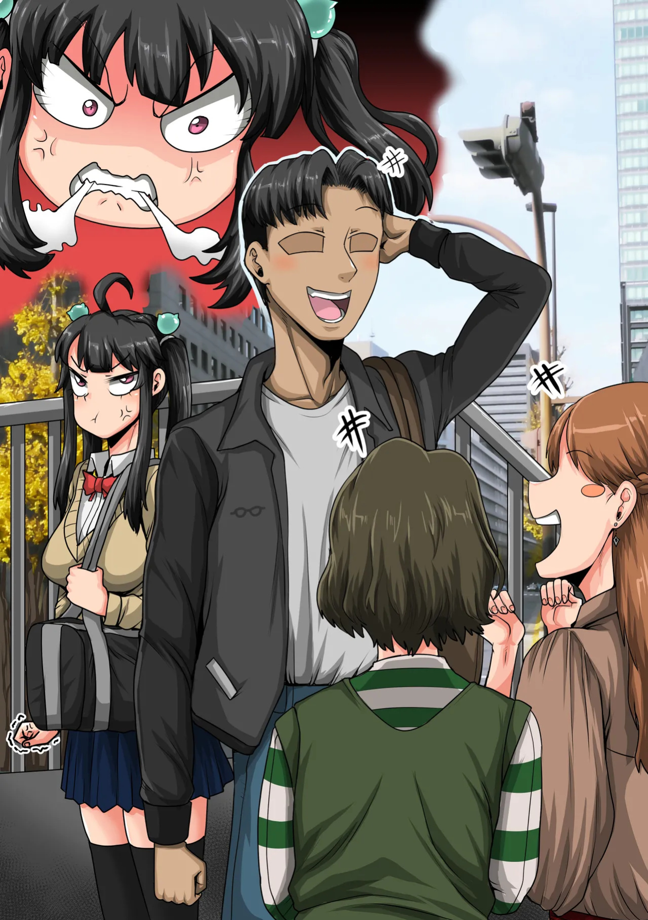 [Juna Juna Juice] Mukatsuku Imouto wa Chanto Shikaranakucha 31~35 Matome | Annoying (Step) Sister Needs to be Scolded Chapters 31-35