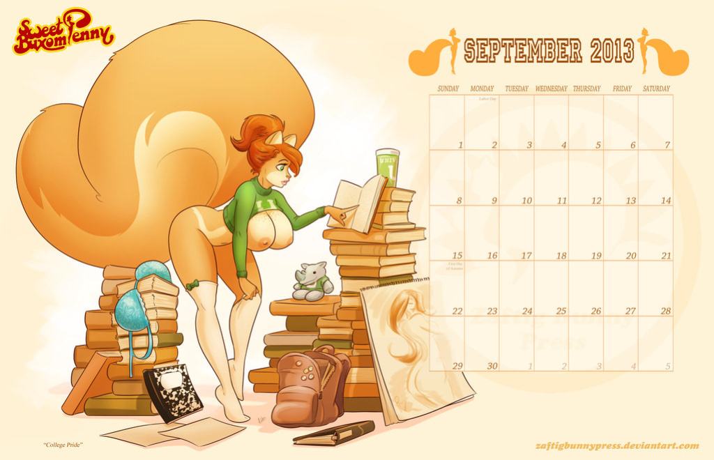 [ZBP] Sweet Buxom Penny Adventures + Calendars