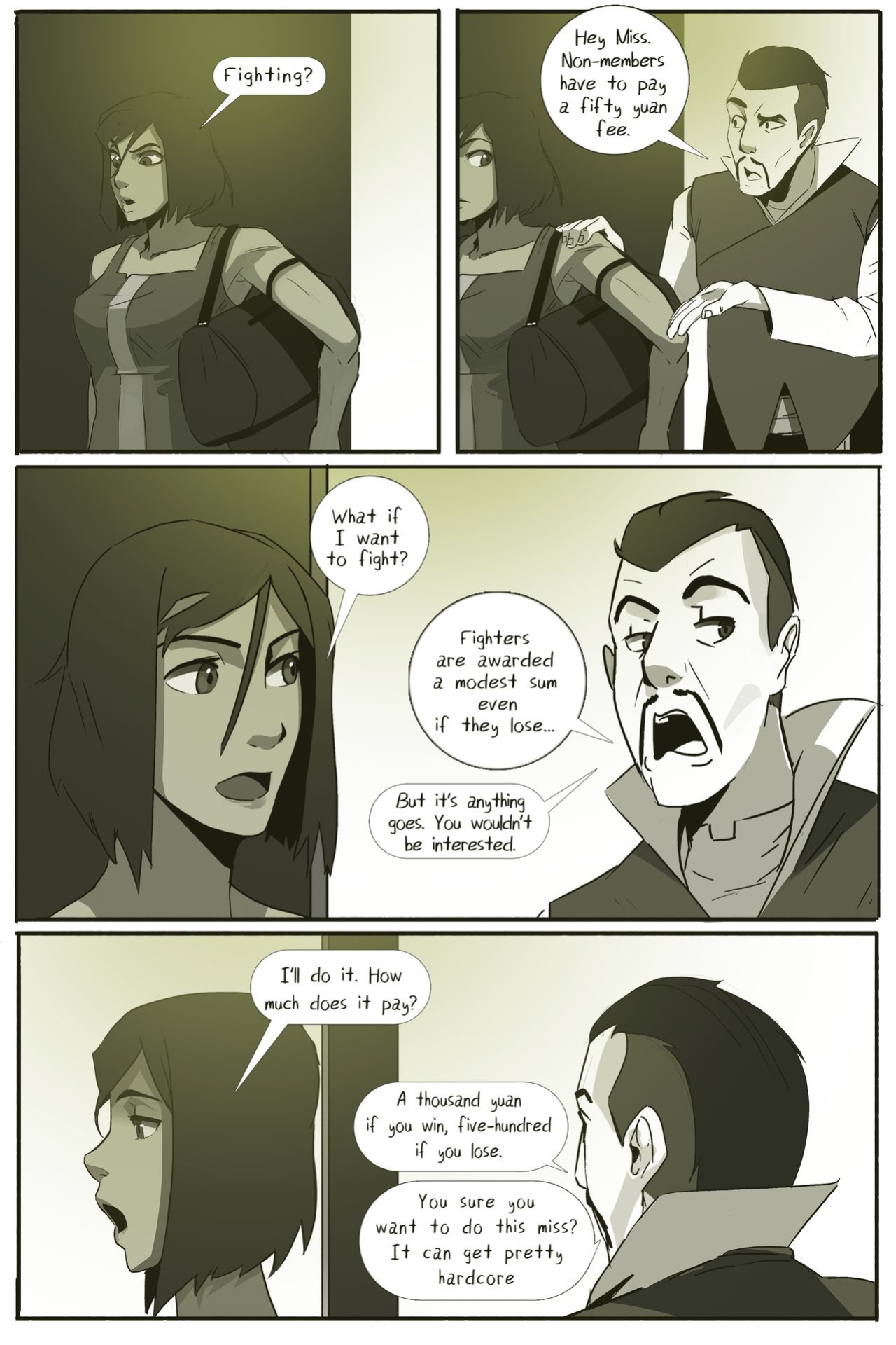 [Polyle] Caged with a Ghost (The Legend of Korra)