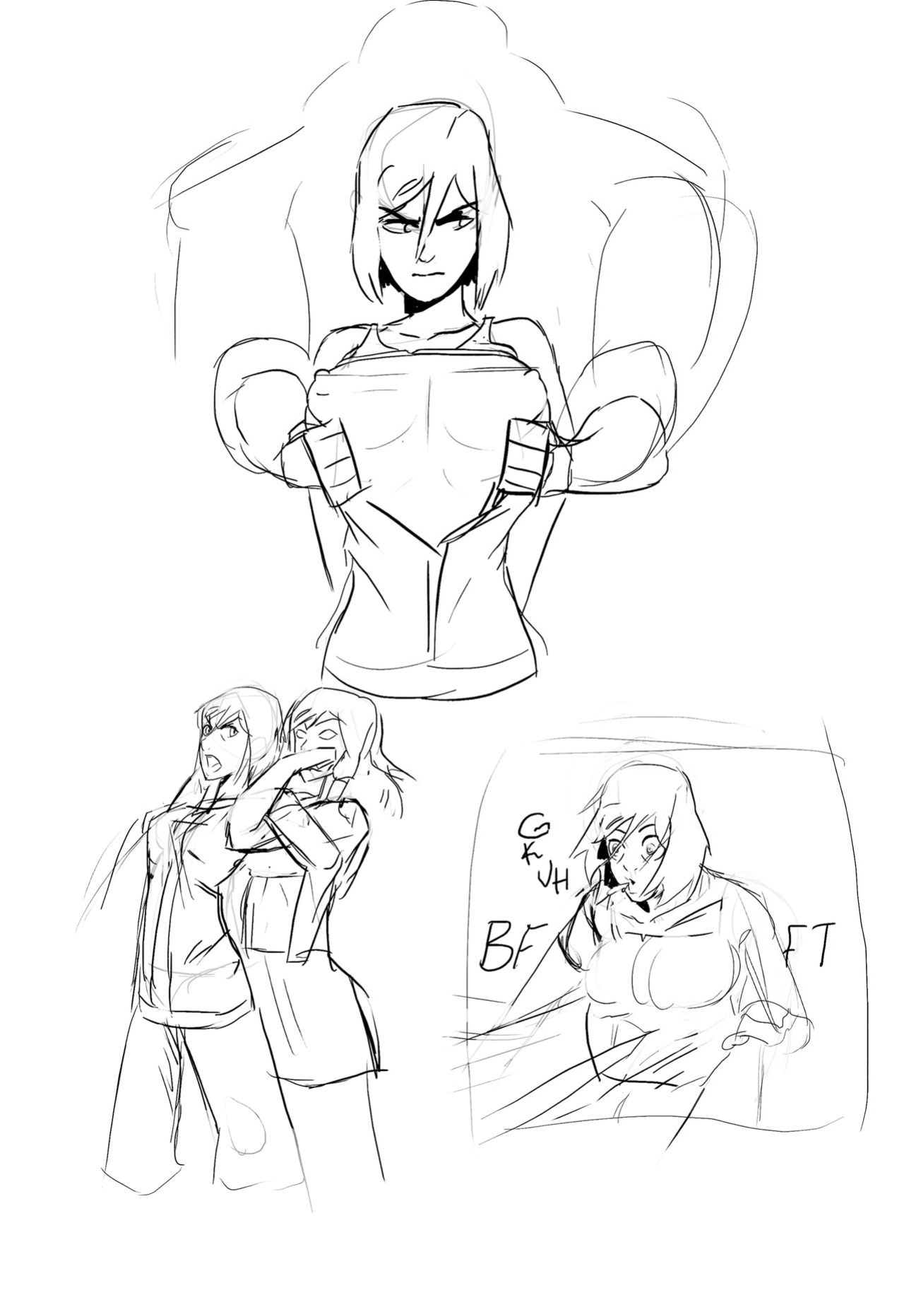 [Polyle] Caged with a Ghost (The Legend of Korra)