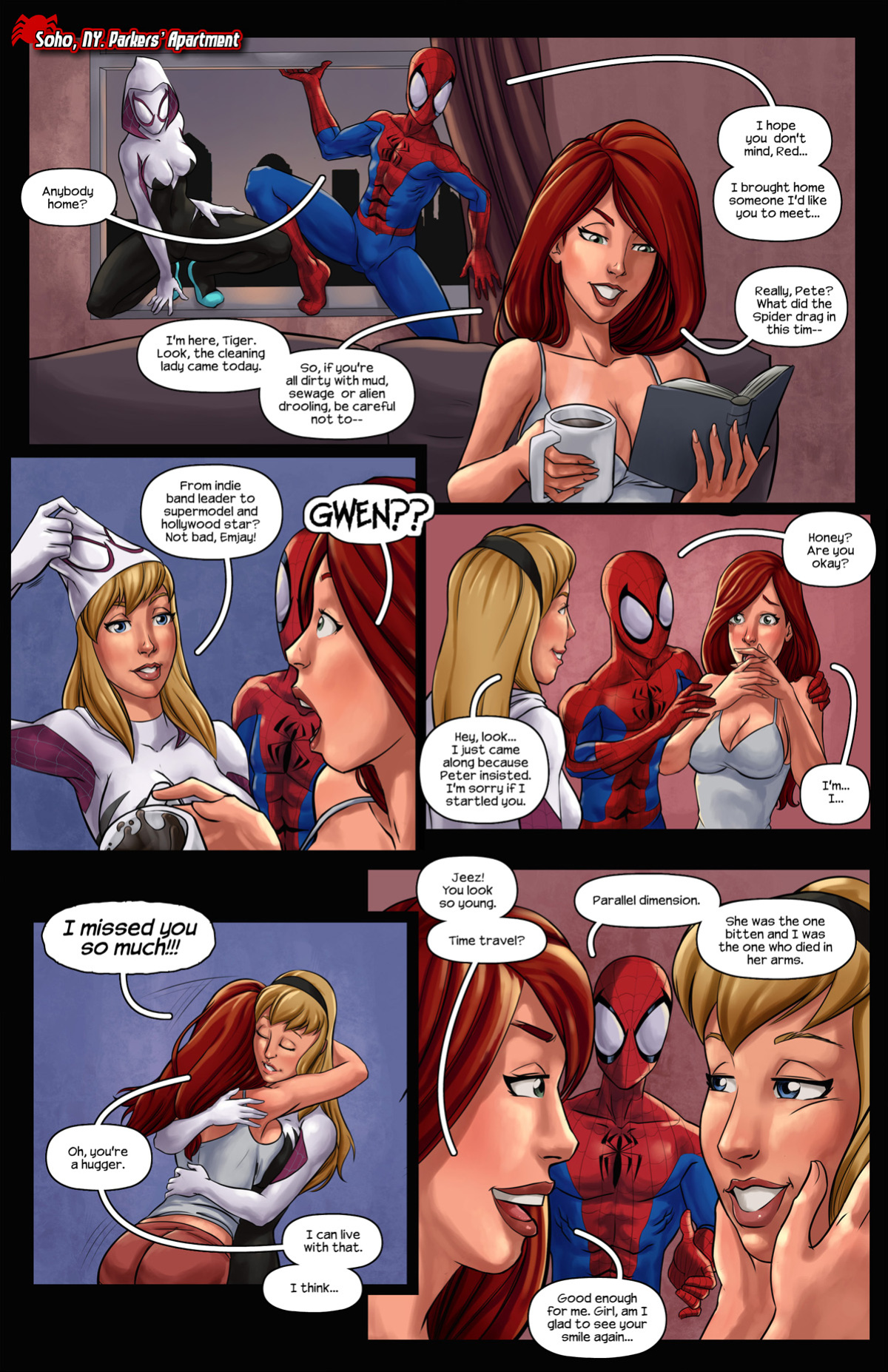 [Sketch Lanza] Bygone Blues (Spider-Man)
