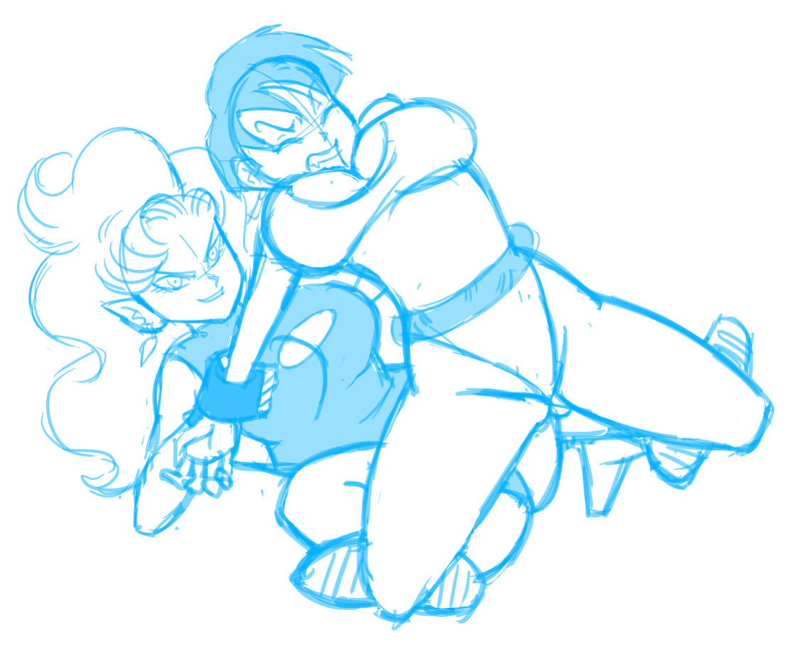 [Funsexydragonball] Zangya x Selypa (Dragon Ball Z)