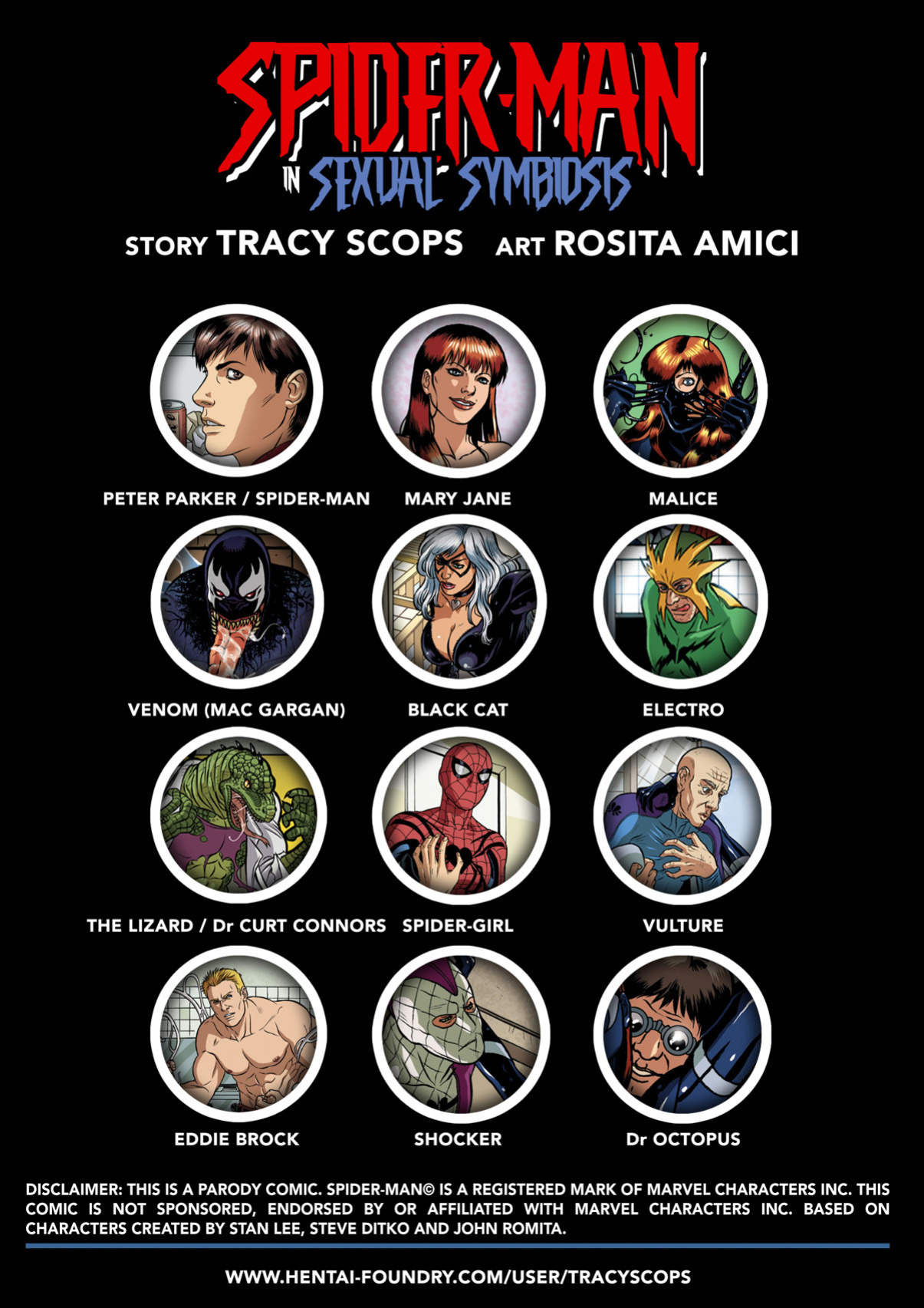 [Rosita Amici] Sexual Symbiosis 1 (Spider-Man)