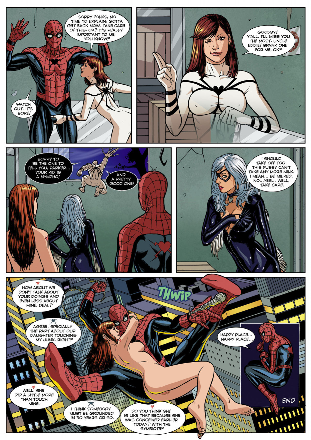 [Rosita Amici] Sexual Symbiosis 1 (Spider-Man)