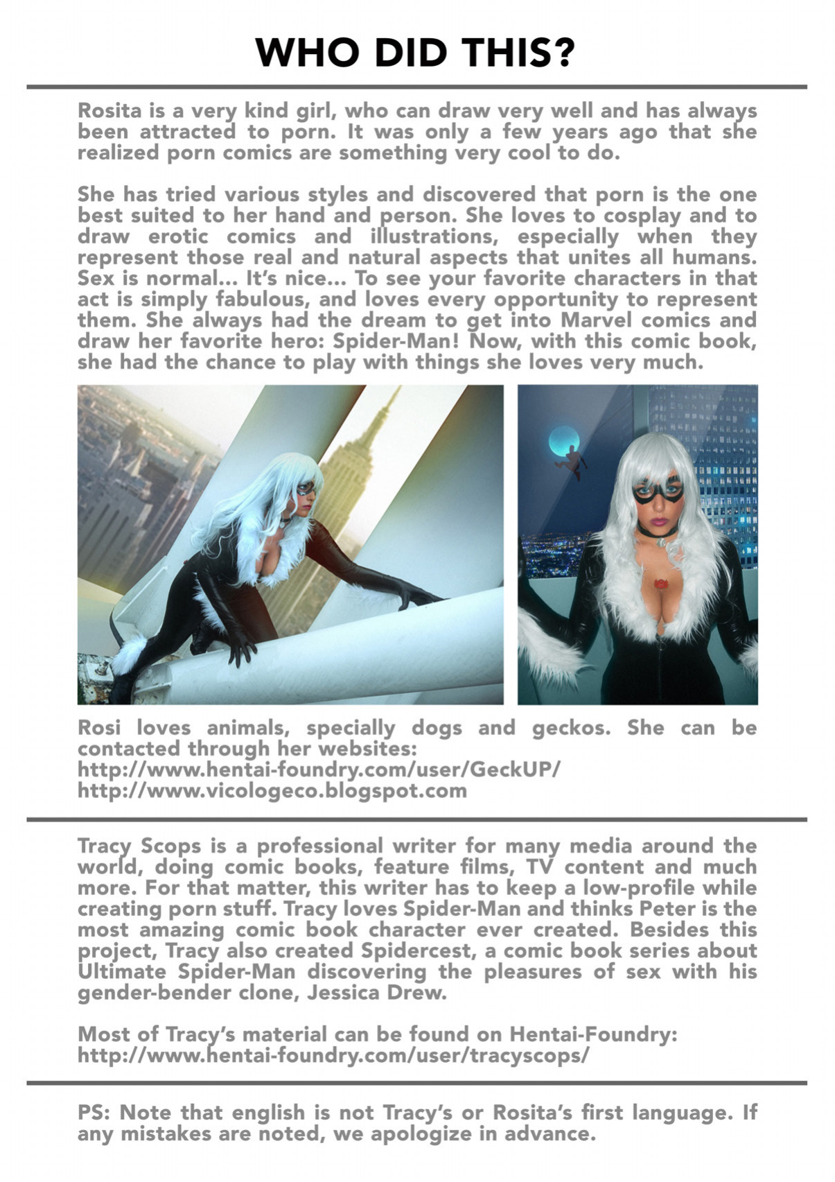 [Rosita Amici] Sexual Symbiosis 1 (Spider-Man)