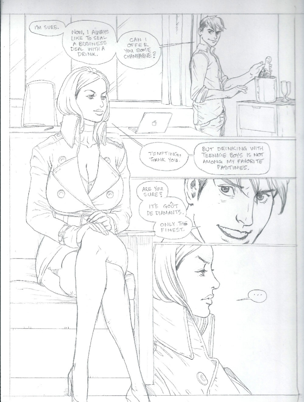 [Pegasus] X-men Comic - Submission Agenda - Emma Frost