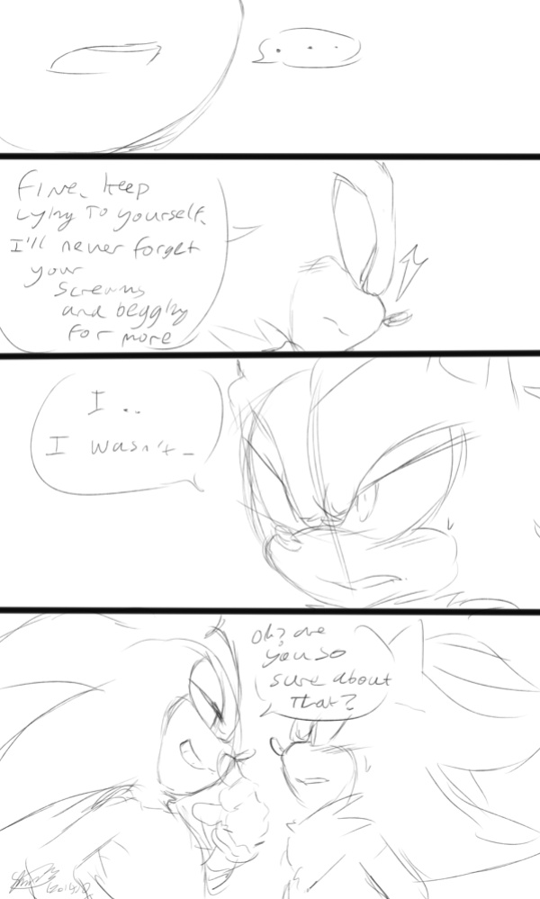 [Soina] Sketchy Sonadow Comic