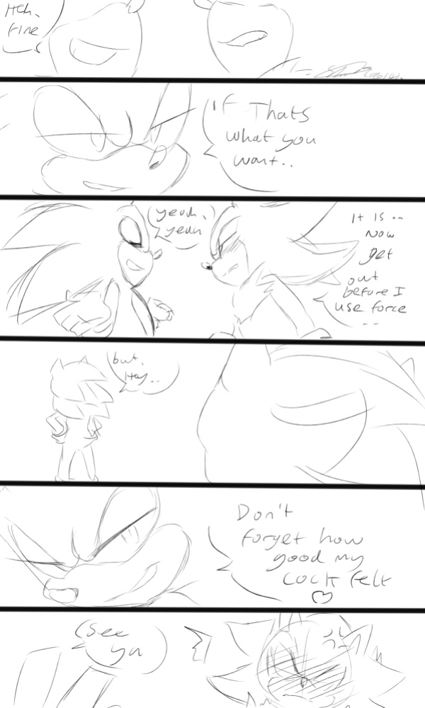 [Soina] Sketchy Sonadow Comic