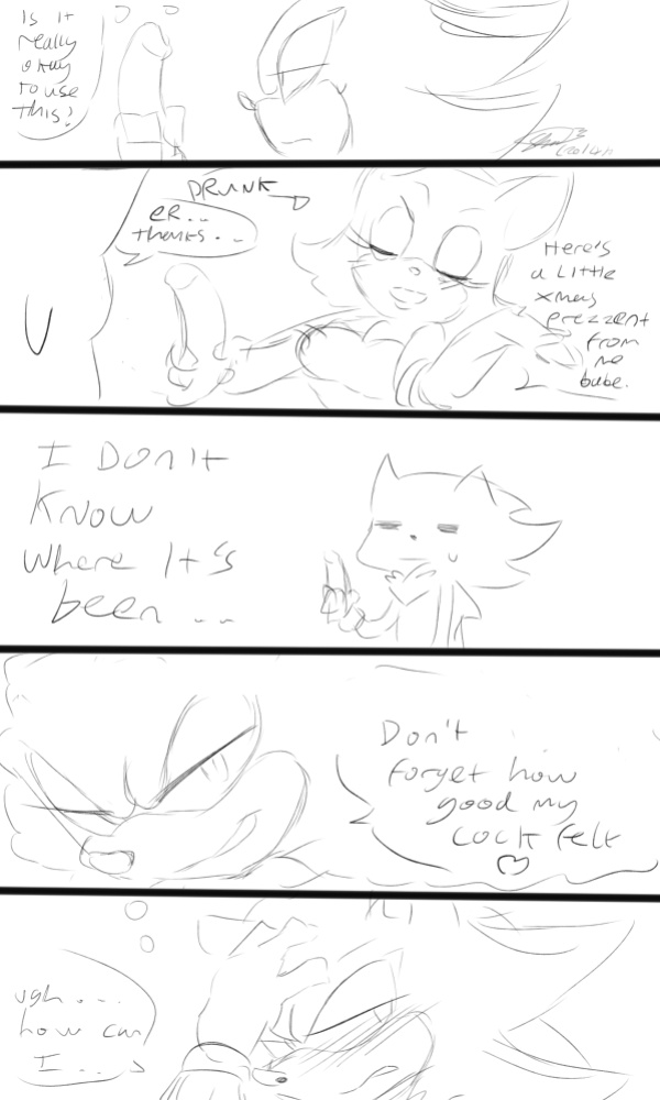 [Soina] Sketchy Sonadow Comic