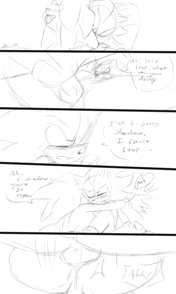 [Soina] Sketchy Sonadow Comic