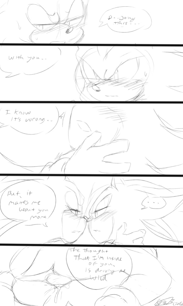 [Soina] Sketchy Sonadow Comic