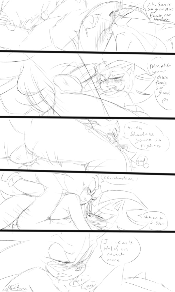 [Soina] Sketchy Sonadow Comic