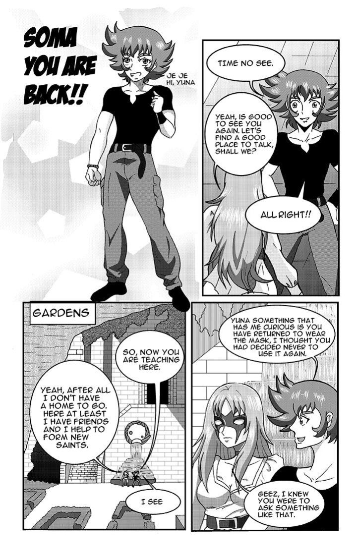 [Flowingfist] Peaceful Days (Saint Seiya Omega)