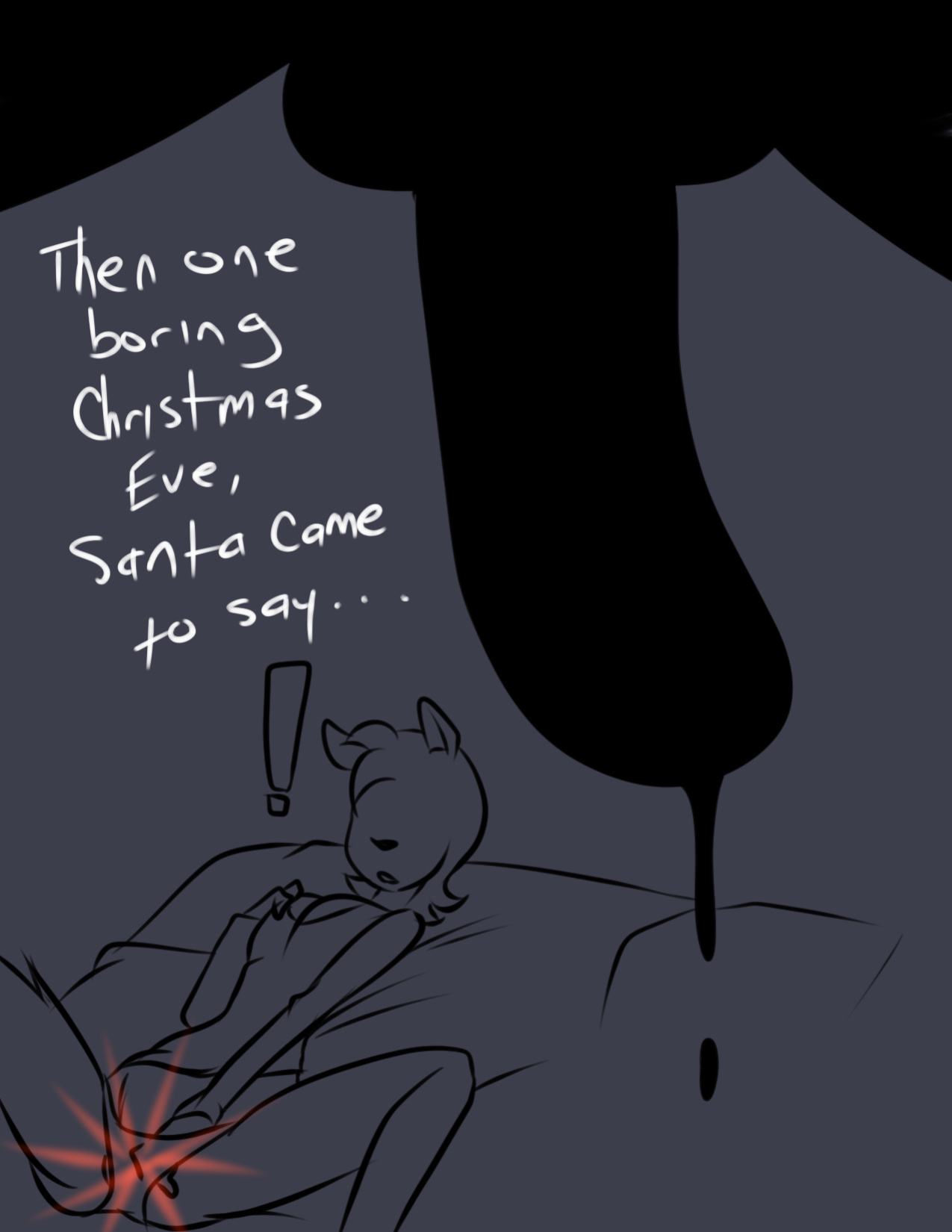 [Inuyuru} Rudolph the Red clit Reindeer