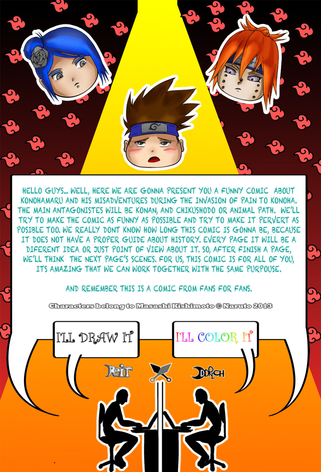[Oddrich, Reit] Feel the Pain (Naruto)