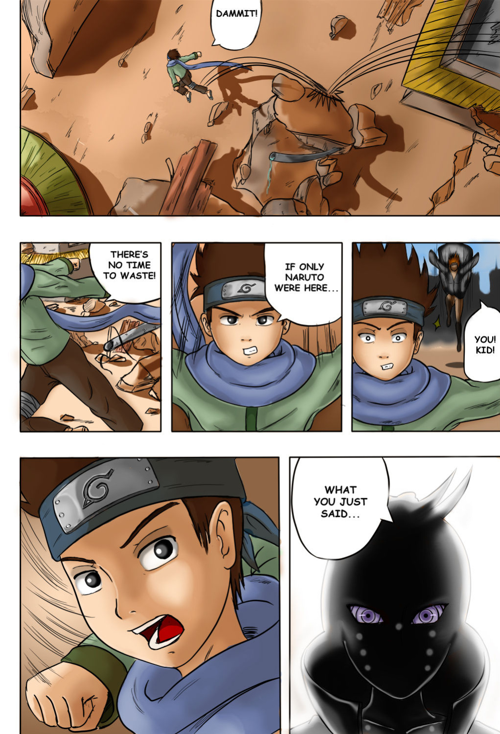 [Oddrich, Reit] Feel the Pain (Naruto)