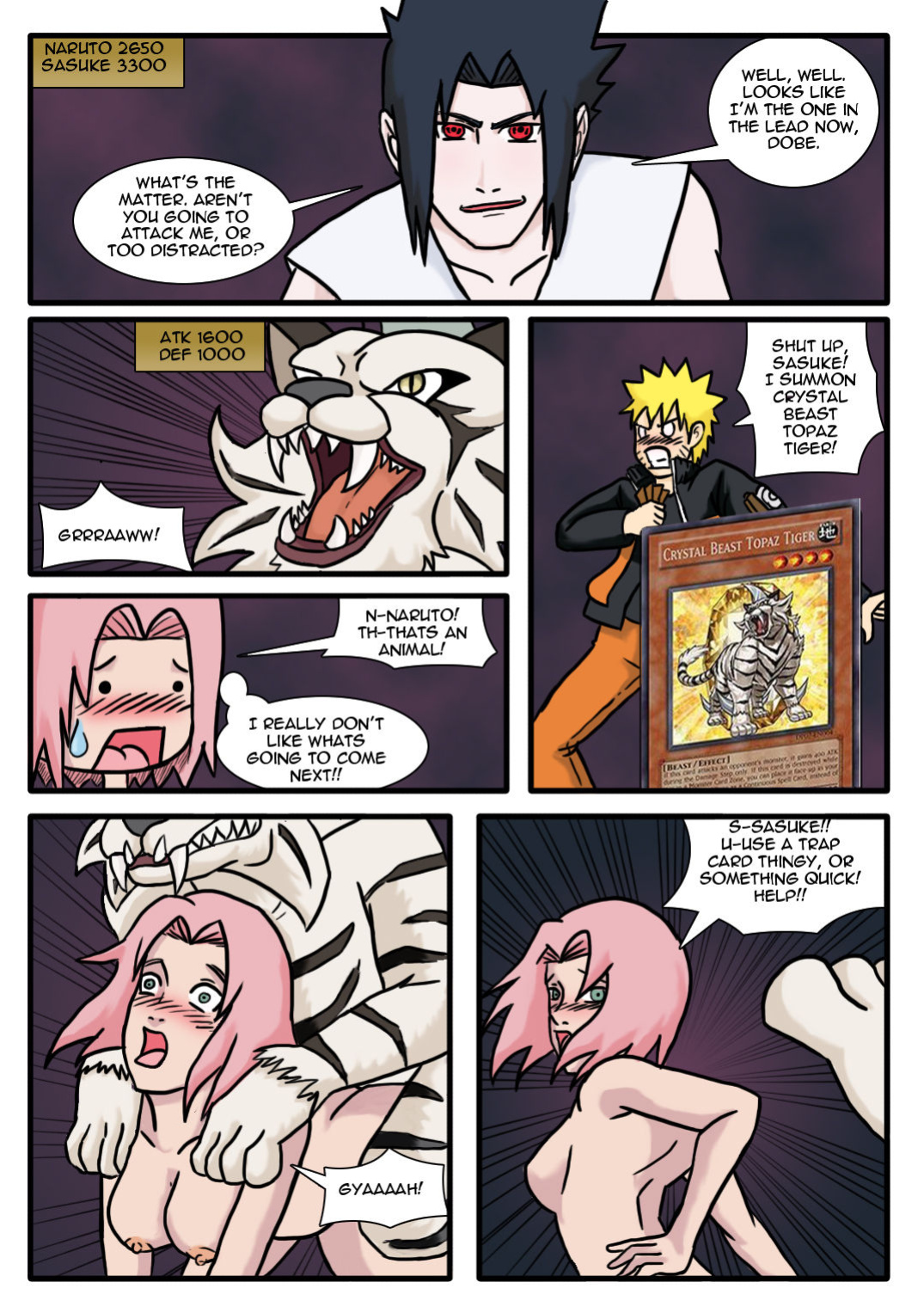 [Matt Wilson] (Naruto) Naru-gi-oh! XXX [color R.O.D.]